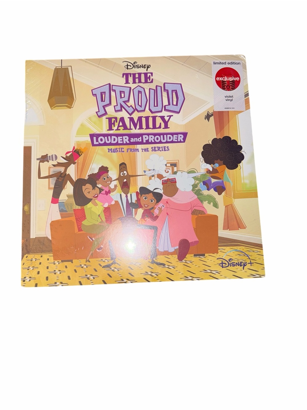 Disney The Proud Family Louder and Prouder Vinyl Album - Unopened
